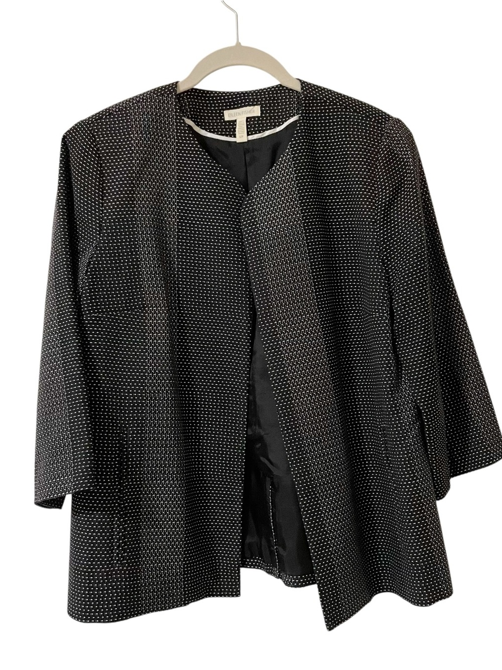 Eileen Fisher Organic Cotton Karume Dash Jacket